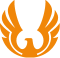 Dronecloud-dronecloud logo orange image
