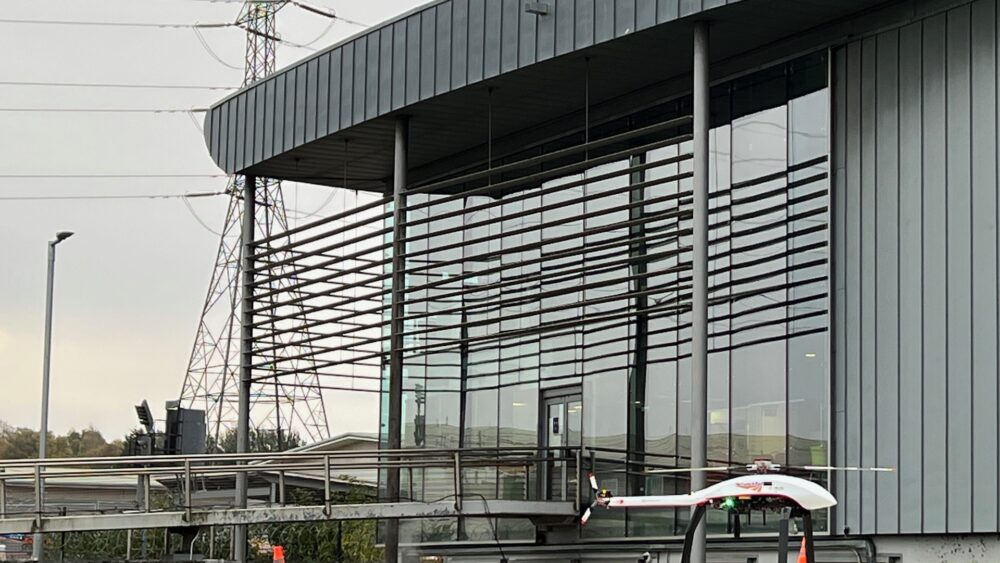 Dronecloud & RUAS Secure Landmark Approval for Long-Range Drone Flights Transforming Network Rail Operations-Drone-Launchpad-at-BROC